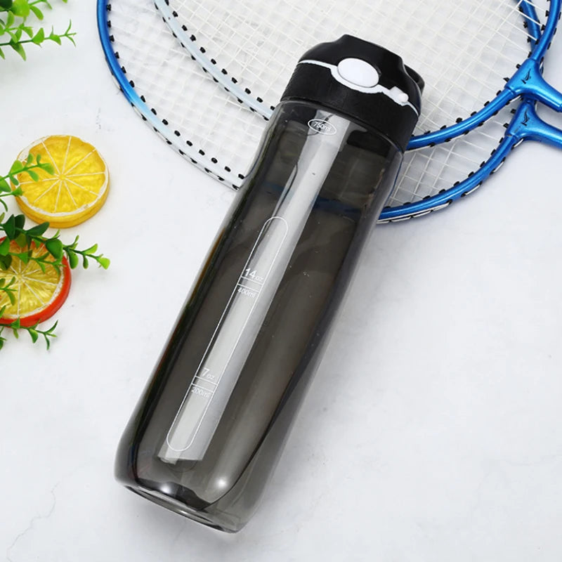 750ml Sports Water Bottle with straw For Camping