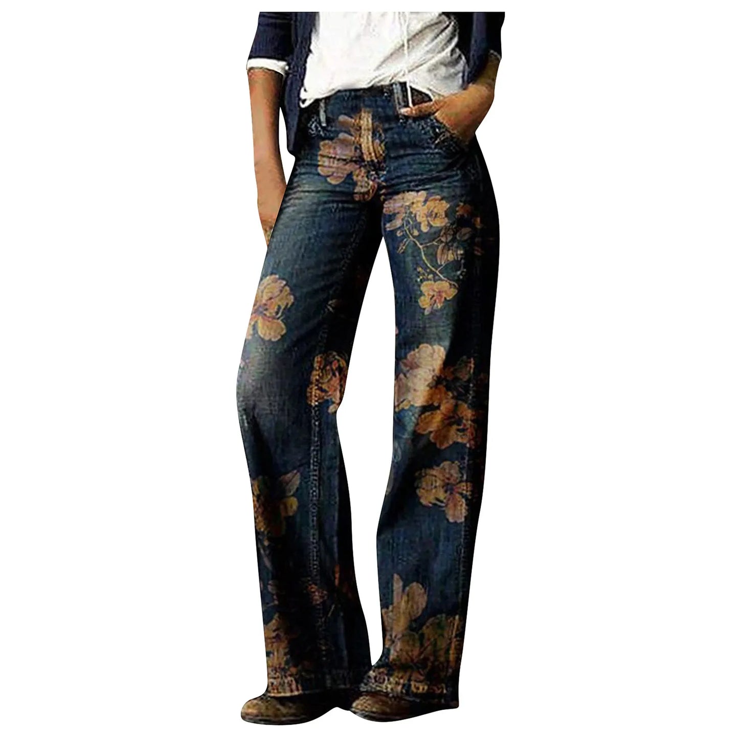 Casual Jeans Long Pants Fashion Women