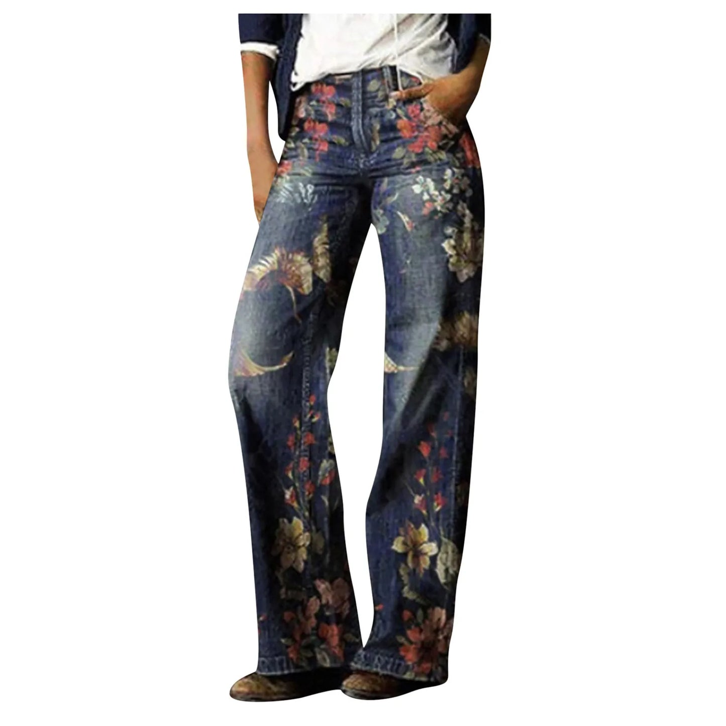 Casual Jeans Long Pants Fashion Women