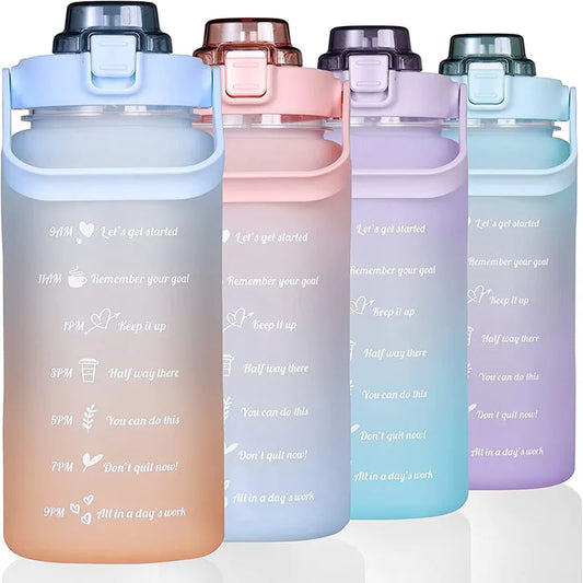 Sports Water Bottle for Running Drinking Bottle 2L